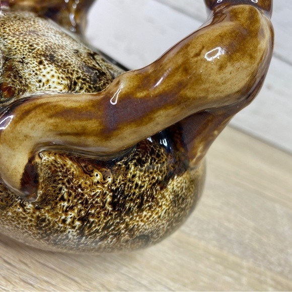 Handmade Hand Painted Ceramic Floral Forest Tree Branch Decorative Teapot - Picture 12 of 16